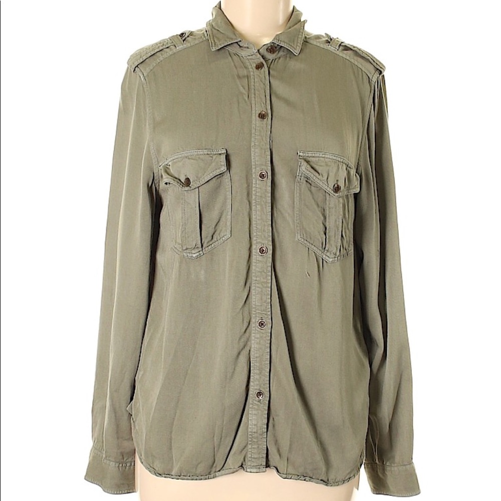 American Eagle button down